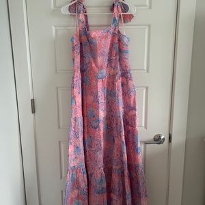 NWOT Talbots Fit & Flare Maxi Dress